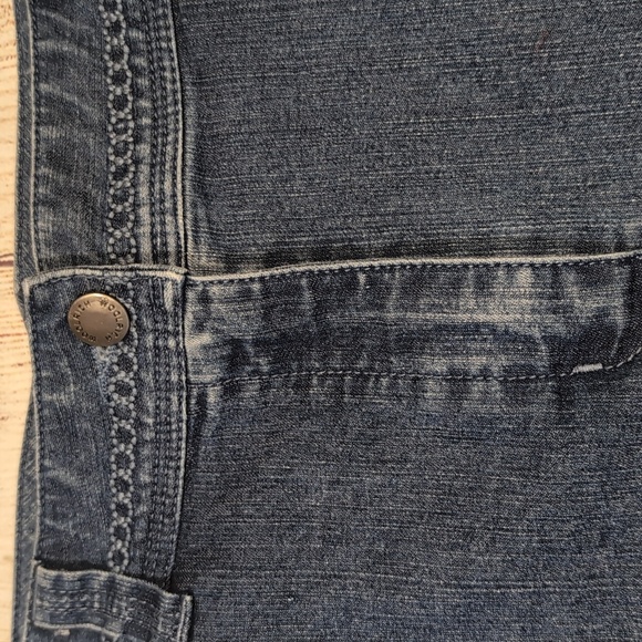 Woolrich women's vintage denim skirt size 8 - Picture 2 of 13